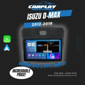 ISUZU D-MAX(2012-2018) Android Radio (Carplay & Android Auto)