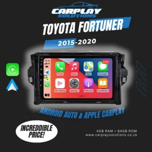 Toyota Fortuner (2015-2020) Android Radio (Carplay & Android Auto)