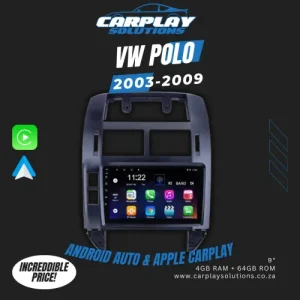 VW POLO 5 (2003-2009) Android Radio (Carplay & Android Auto)