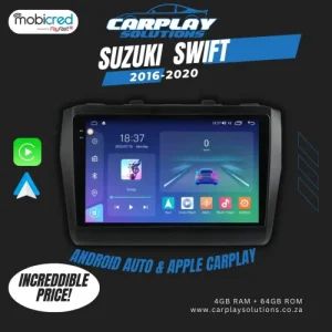 Suzuki Swift (2016-2020) Android Radio (Carplay & Android Auto)