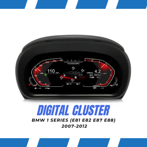 BMW 1 SERIES E81 E82 E87 E88 Digital Instrument Cluster