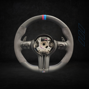 BMW F Type (Alcantara + Stripe) Steering Wheel