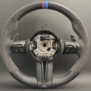 BMW F Type (Alcantara + Stripe) Steering Wheel